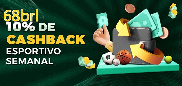 10% de bônus de cashback na 68brl